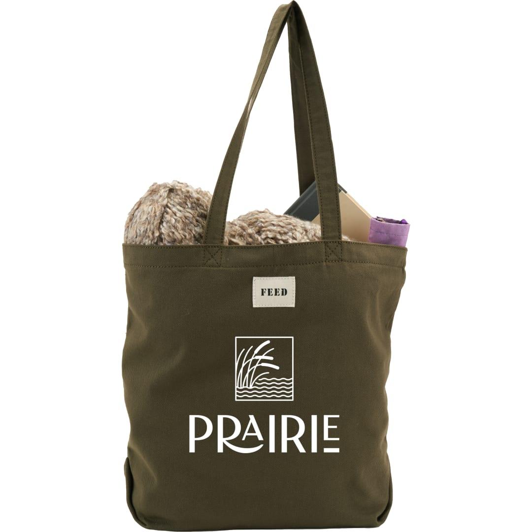 Feed organic cotton shopper tote Natural miniatura 20