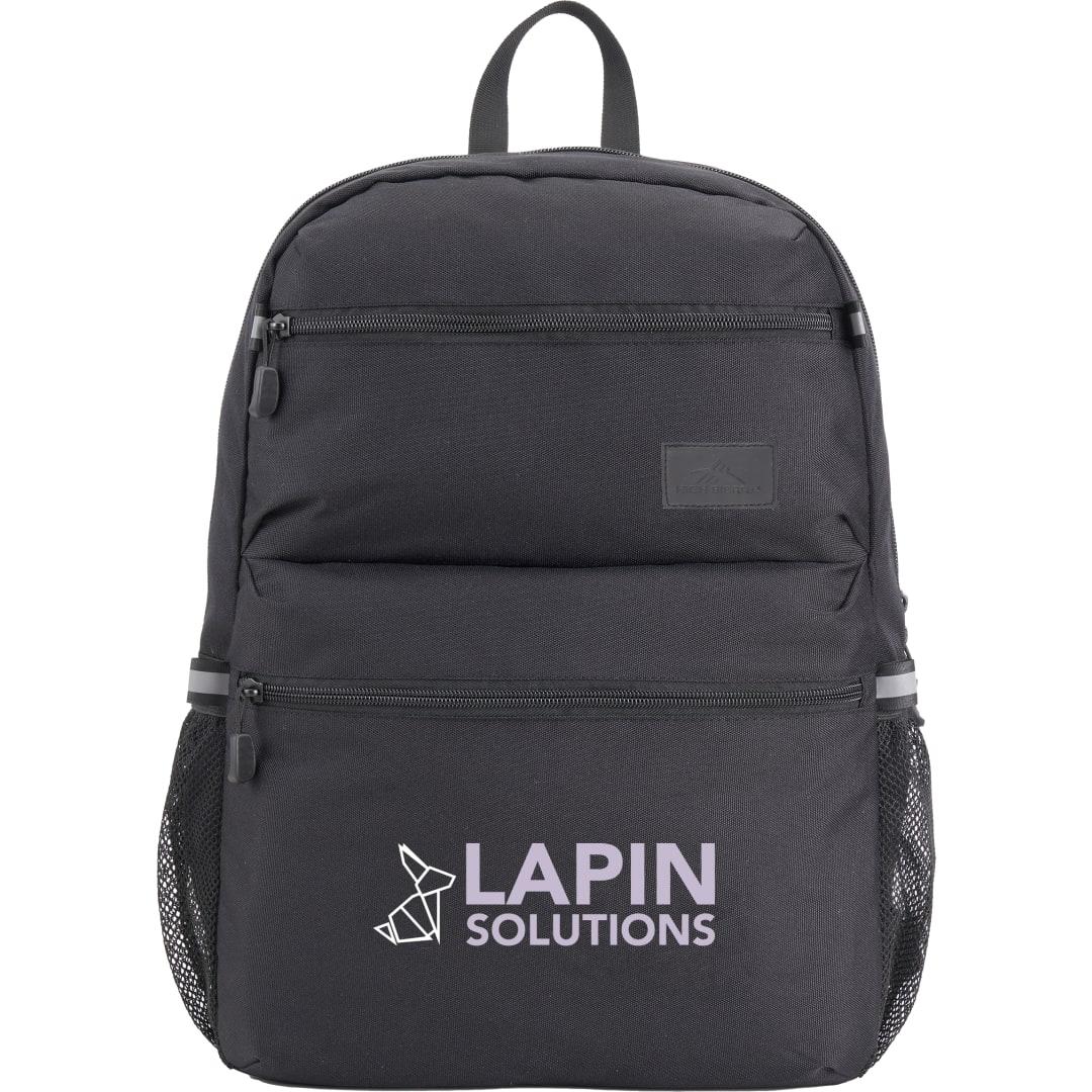 High sierra recycled inhabit 15 laptop backpack Navy Blue miniatura 6