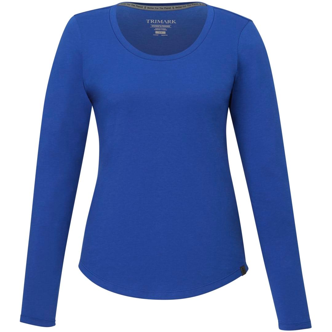 Somoto eco long sleeve tee - womens Royal miniatura 4