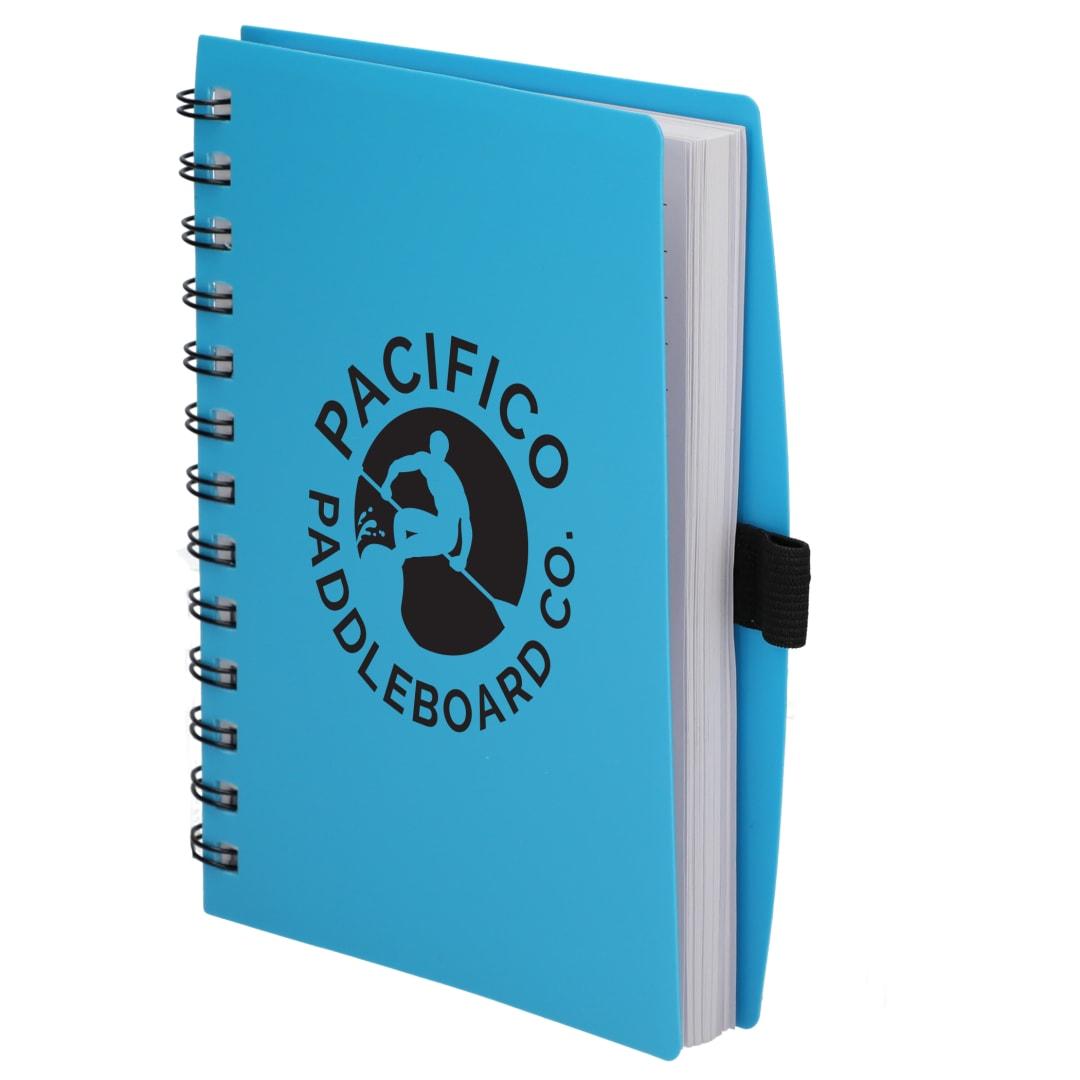 Fsc® recycled 5.5 x 7 coordinator notebook Black miniatura 14