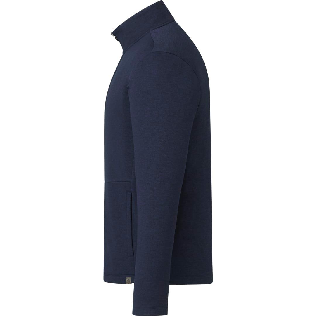 Merritt eco knit full zip - mens Navy Blue miniatura 7