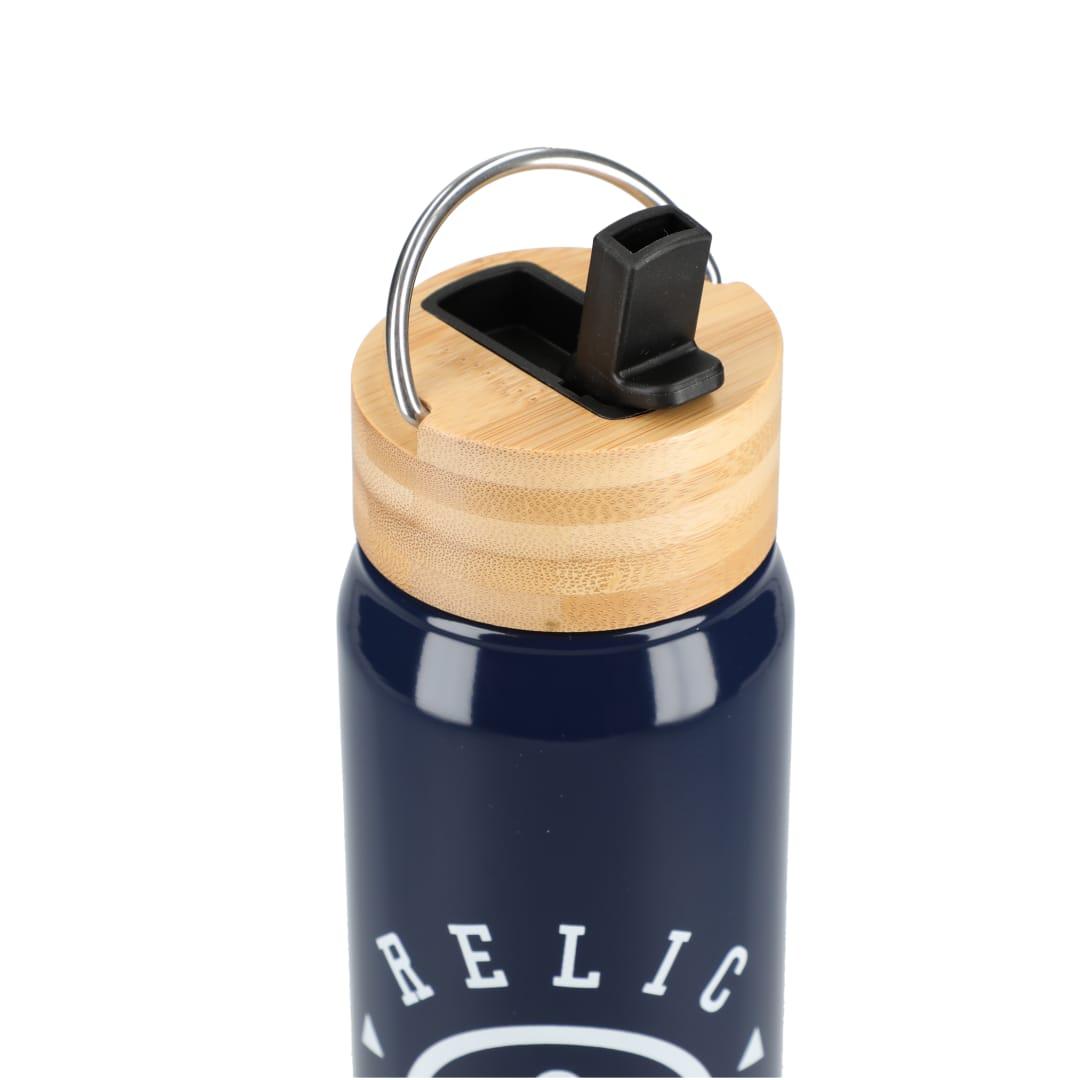 Billy 26oz aluminum bottle w/ fsc® bamboo lid Black miniatura 21
