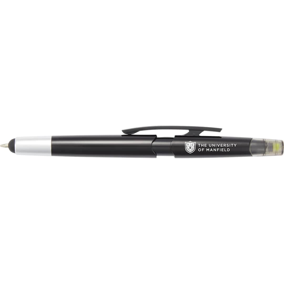 Recycled combo highlighter Black front
