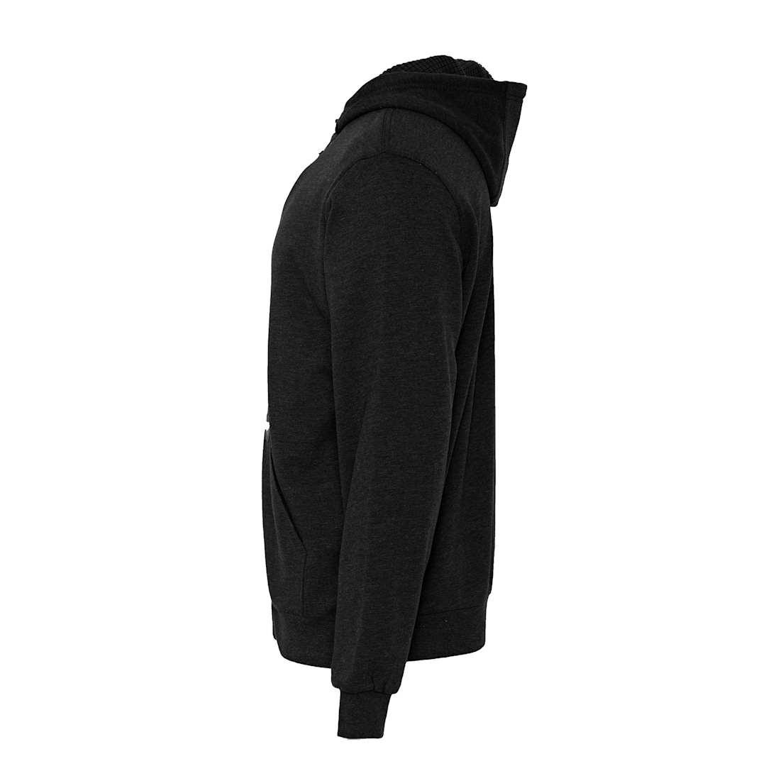 Berne heritage grid fleece-lined zip sweatshirt - mens Black miniatura 16