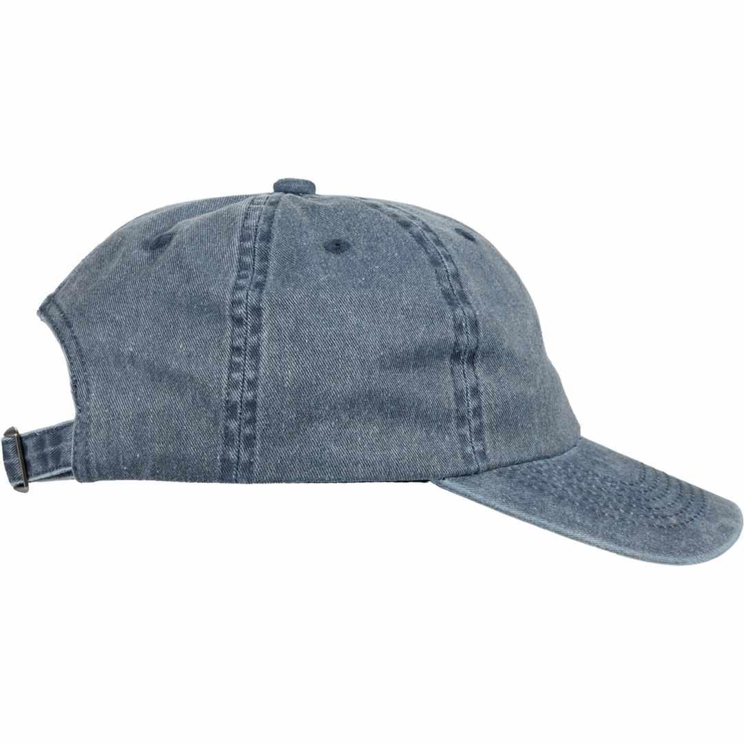 Recycled cotton washed 6 panel dad ballcap - unisex Khaki miniatura 20