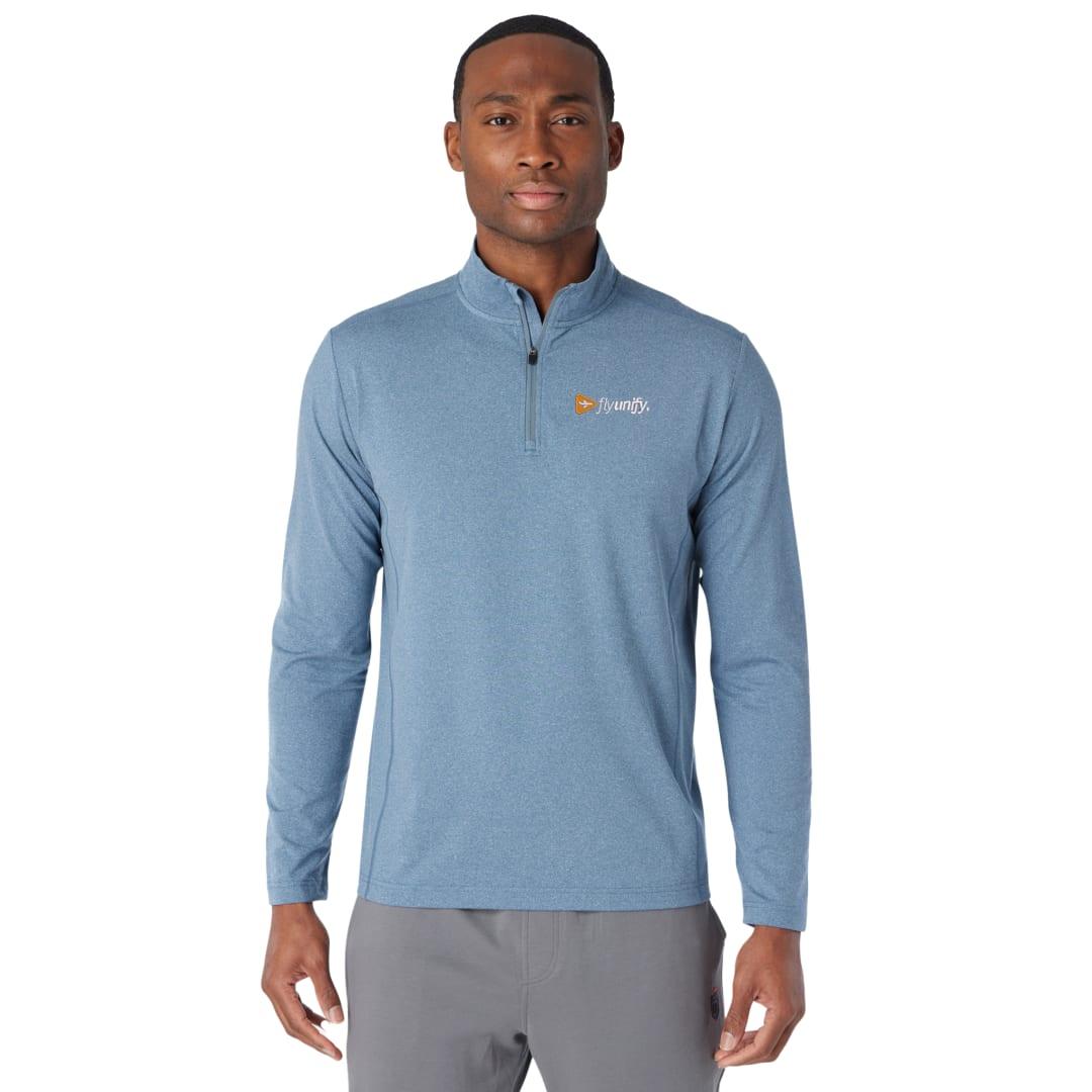 Greatness wins core tech quarter zip - mens Grey miniatura 5