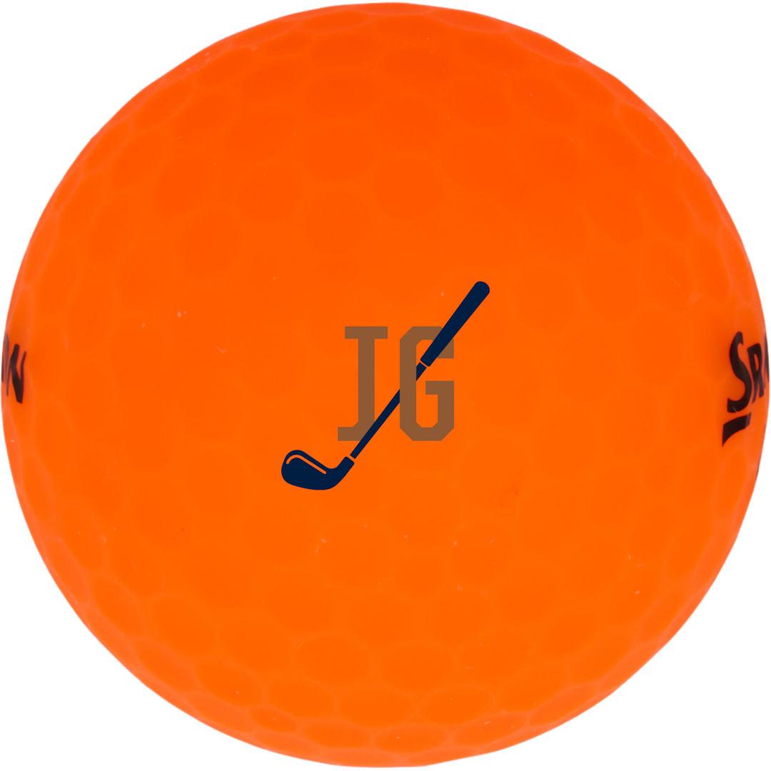 Srixon soft feel brite golf balls - 3 pack Orange miniatura 10
