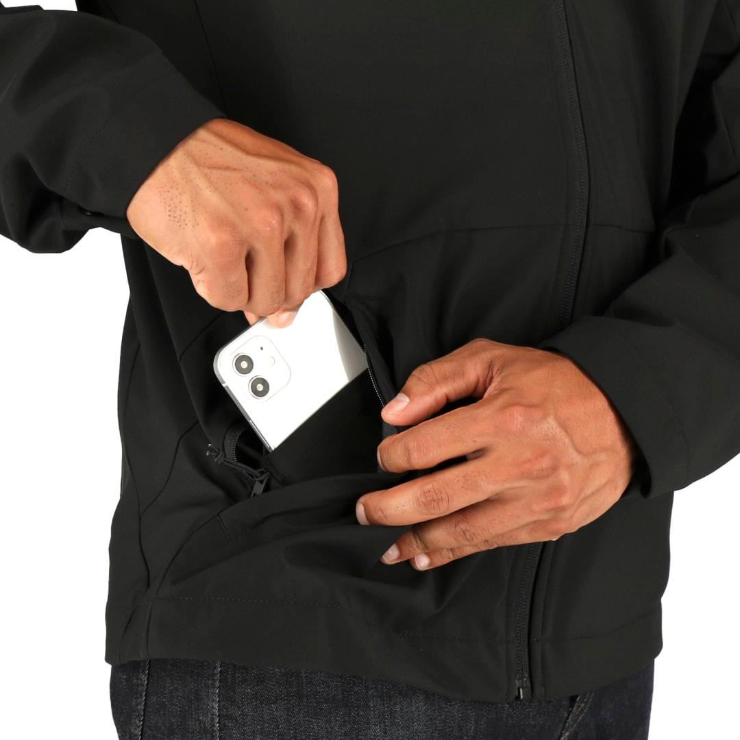 Manzano eco softshell jacket - mens Silver miniatura 18
