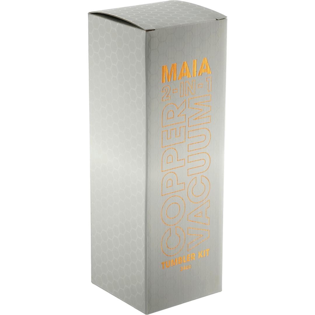 Maia 2-in-1 copper vacuum tumbler kit 24oz Black miniatura 6