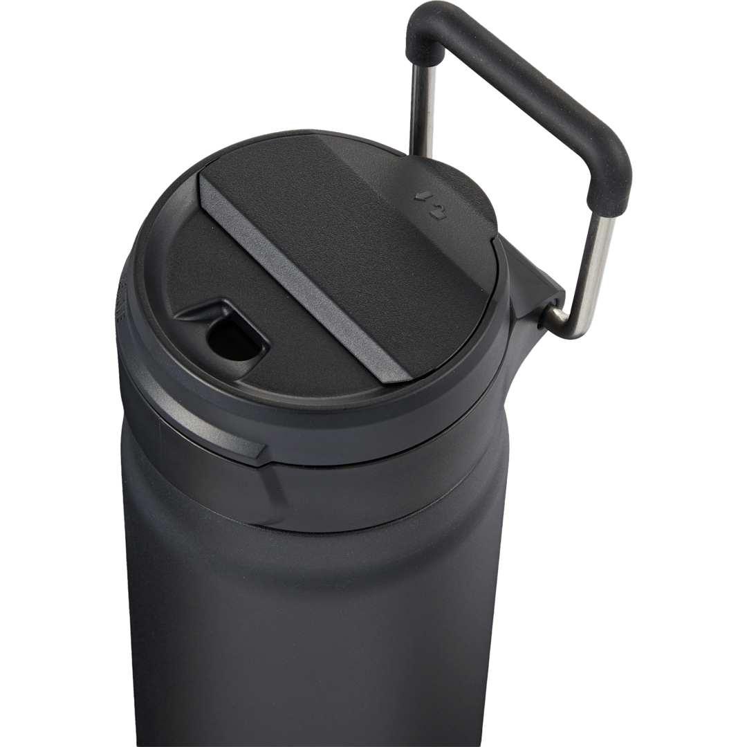 Kara recycled insulated bottle w/ swivel lid 24oz Black miniatura 6