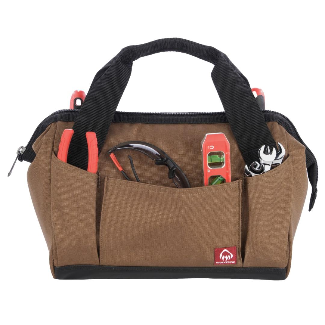Wolverine 13 inch 14 pocket tool bag Black miniatura 14