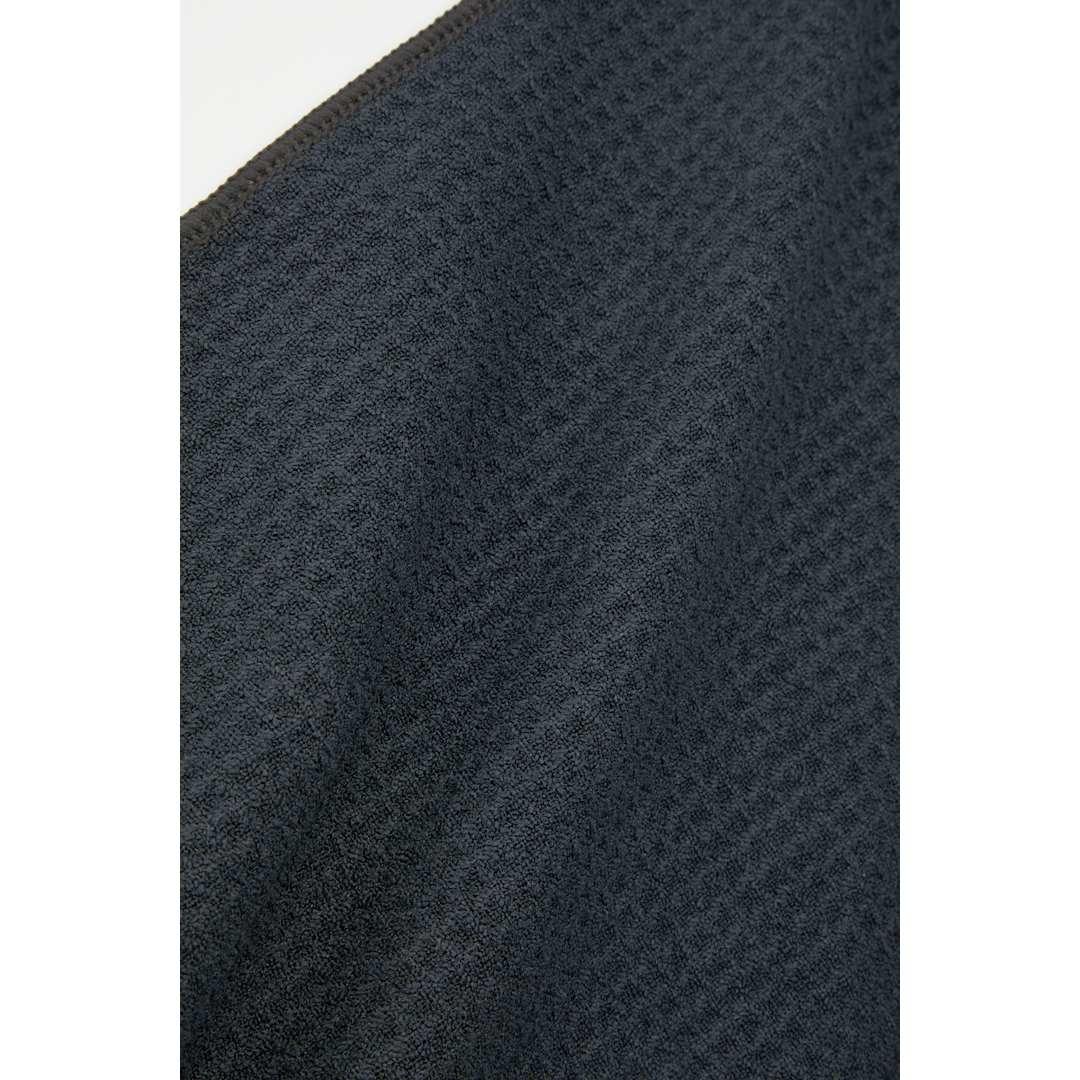 300G magnetic waffle golf towel Black miniatura 12