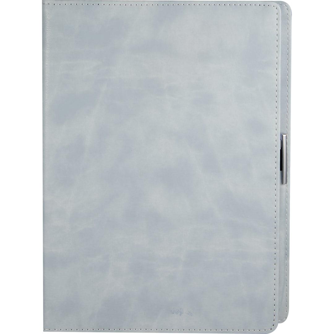 7 X 10 fsc® recycled morano refillable journal Black miniatura 10
