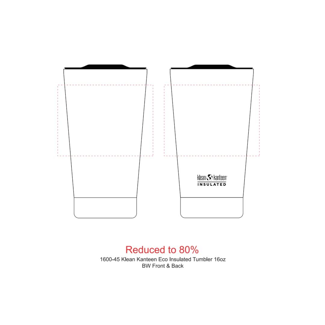 Klean kanteen eco insulated tumbler 16oz Black miniatura 9