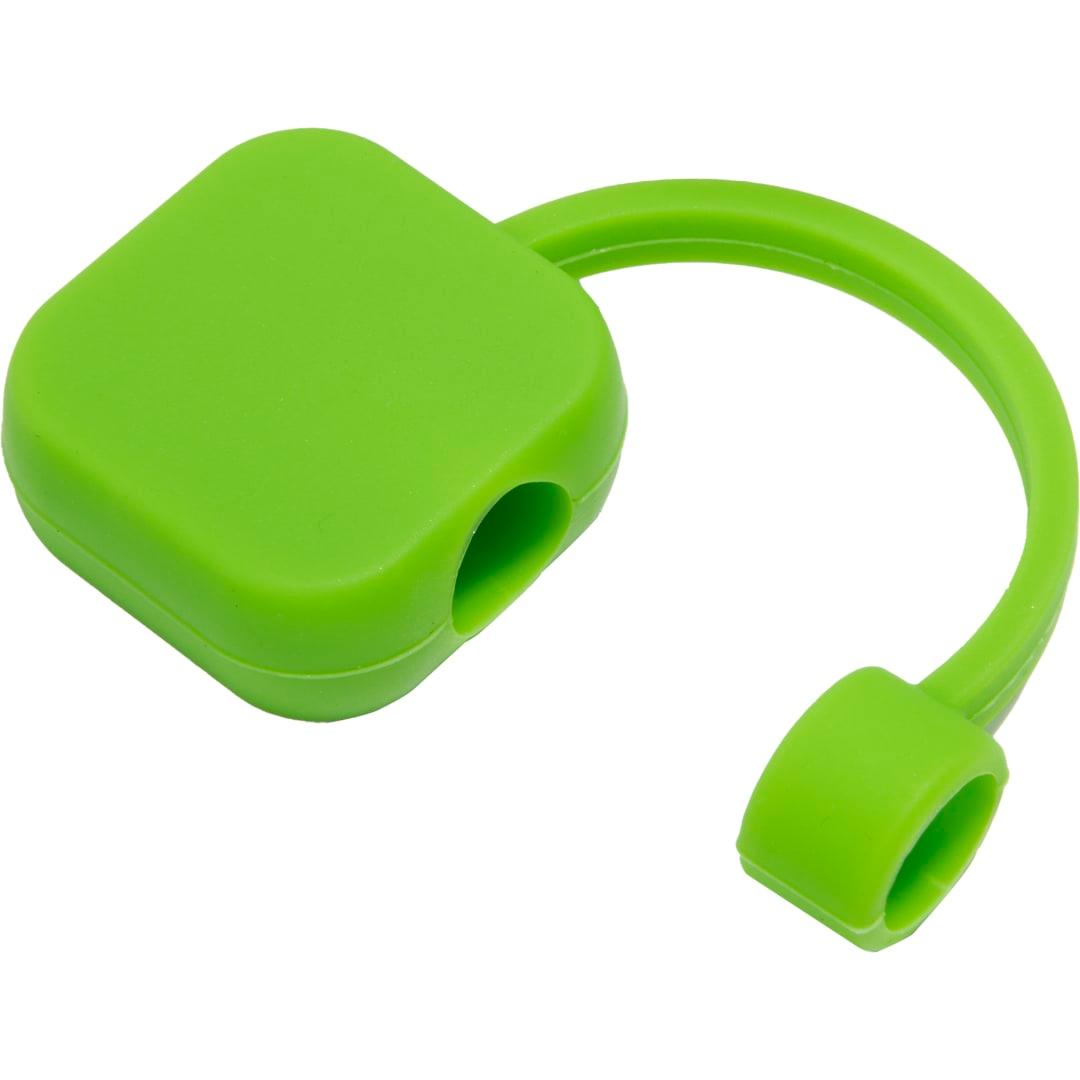 Silicone straw topper Black miniatura 3