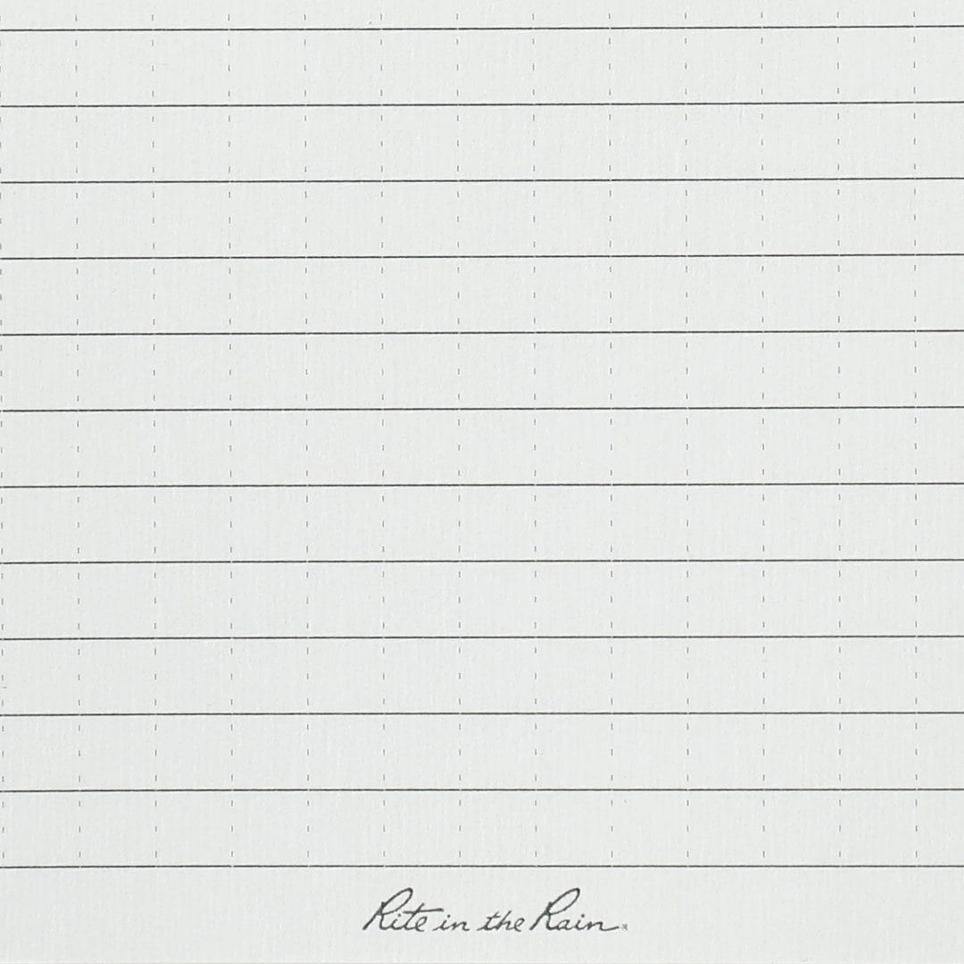 3 X 5 rite in the rain top spiral notebook Black miniatura 4