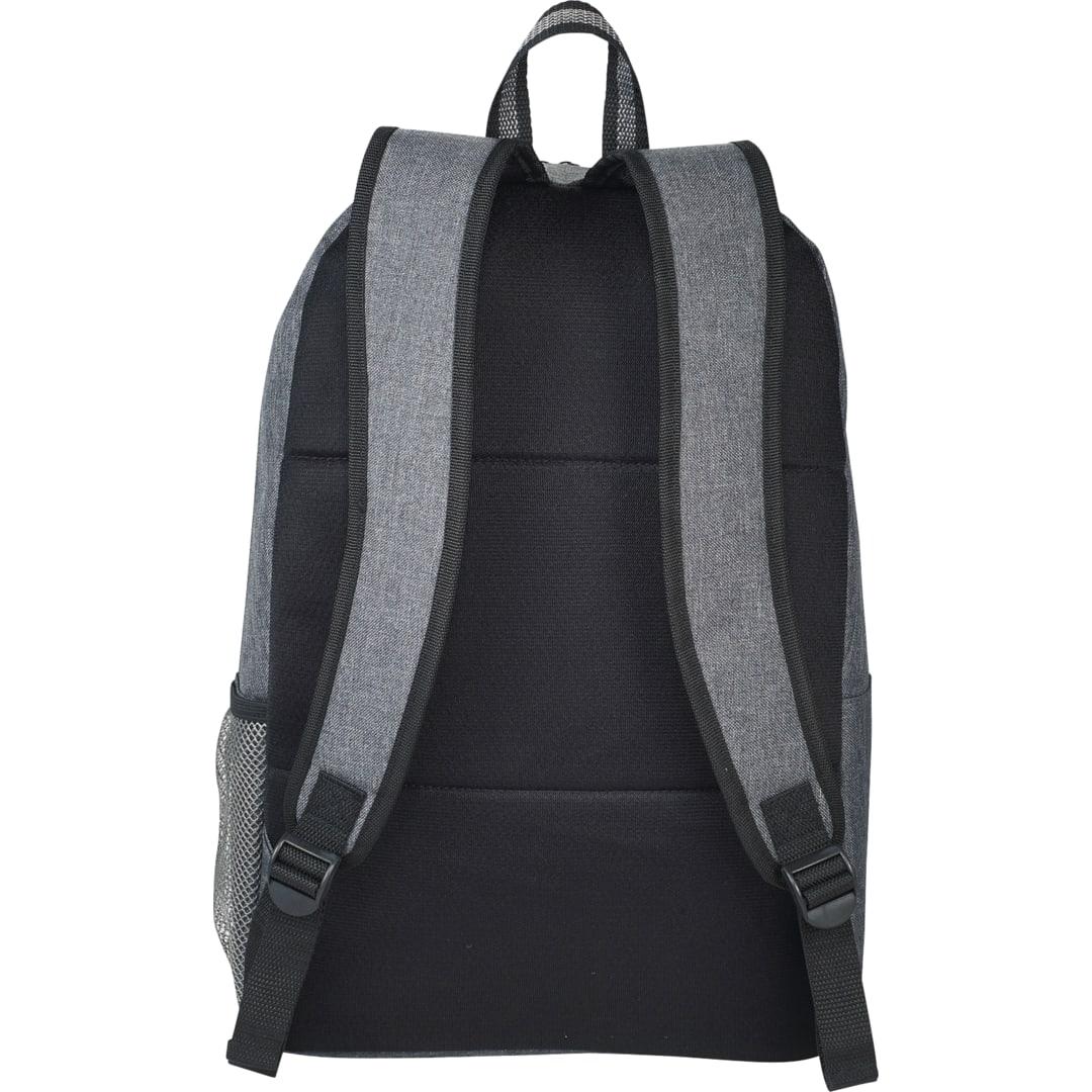 Graphite deluxe 15 computer backpack Dark Gray front