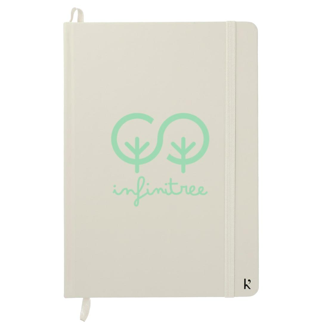 Karst 5.5 x 8.5 stone bound notebook Beige miniatura 11