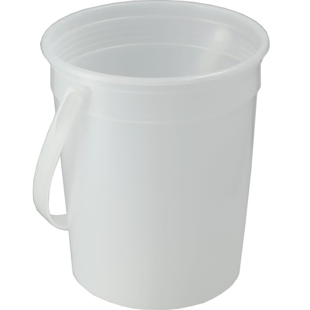 32Oz pail with handle Clear front