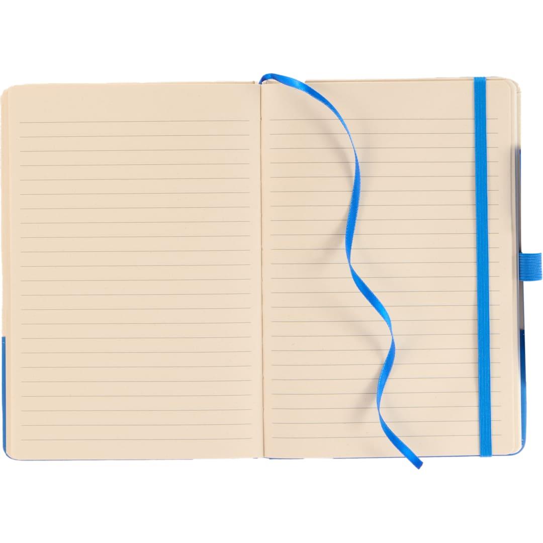5.5 X 8.5 sugarcane paper bound notebook Black miniatura 6