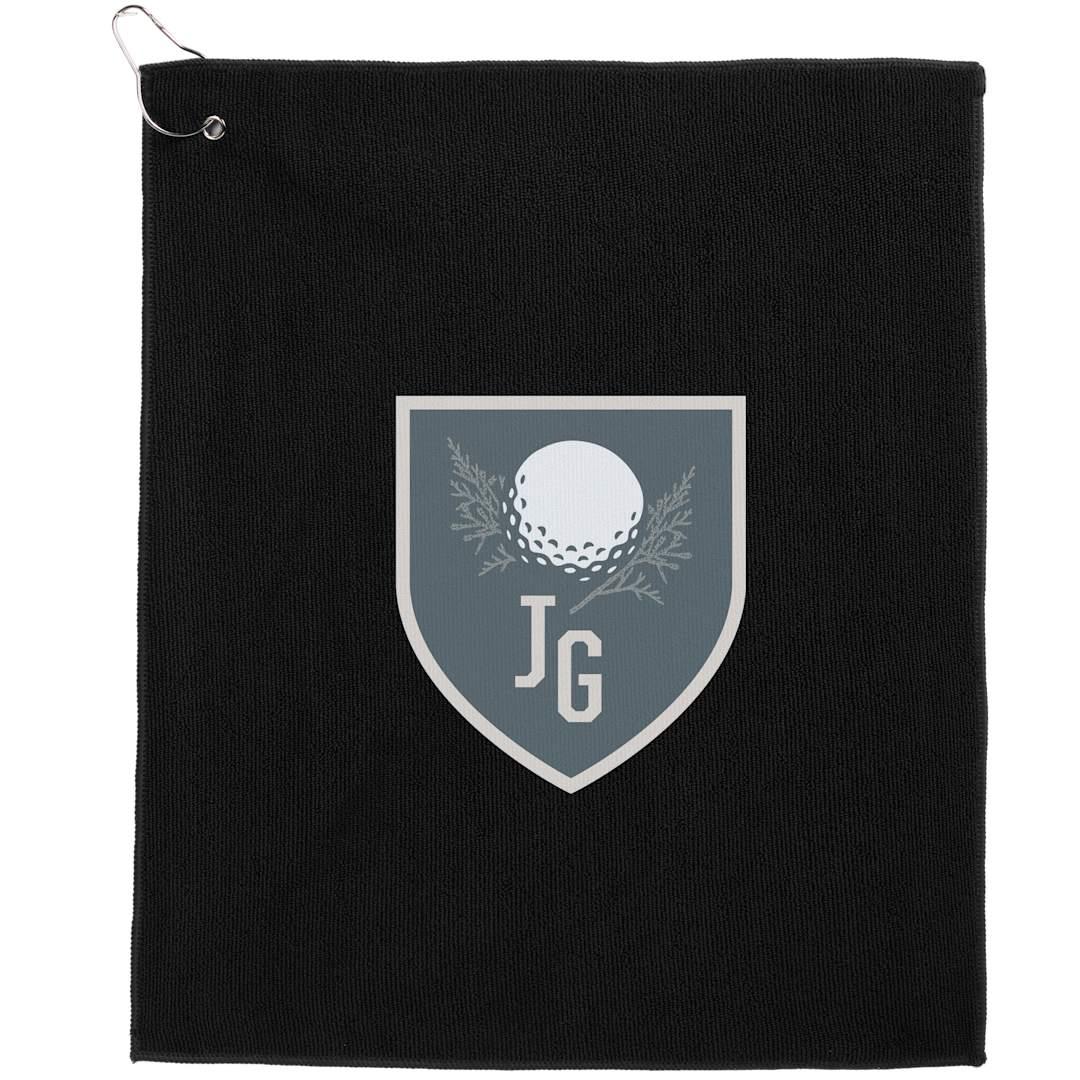 15 X 18 recycled 300g terry polyester towel Black miniatura 3