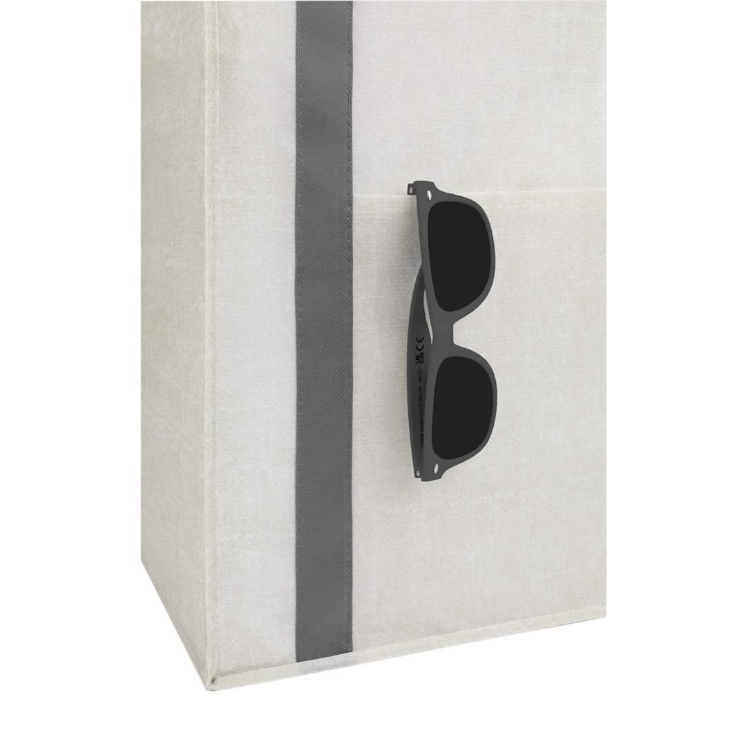 Neptune recycled non-woven grocery tote Black miniatura 12