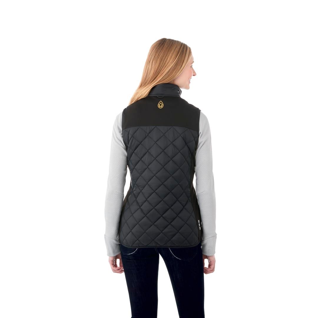 Womens shefford heat panel vest w/ power bank Black miniatura 7