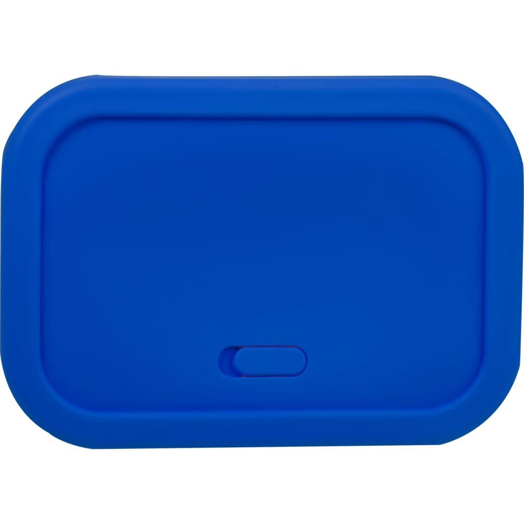 Silicone food storage box with air valve 24oz Several Colors miniatura 3