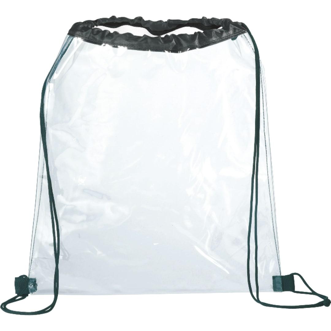 Rally clear drawstring bag Navy Blue miniatura 4