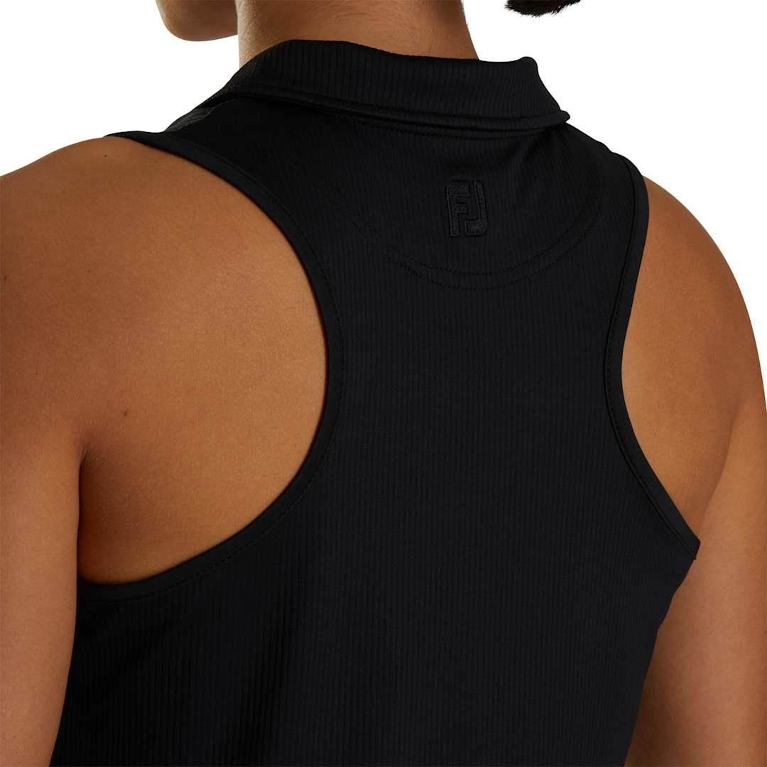 Footjoy womens racerback tank polo White miniatura 10