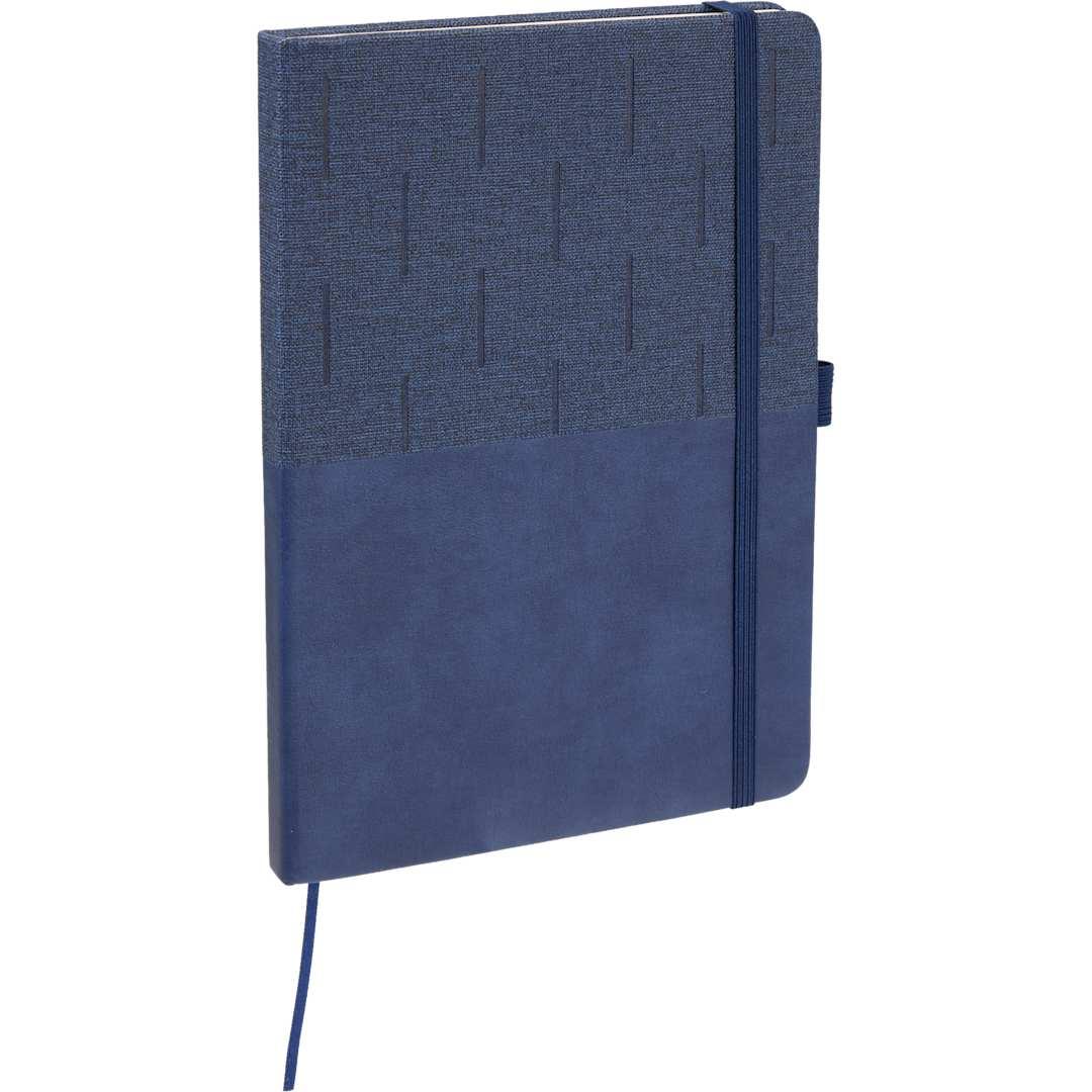 5.5 X 8.5 fsc® recycled chesapeake bound journal Black miniatura 10