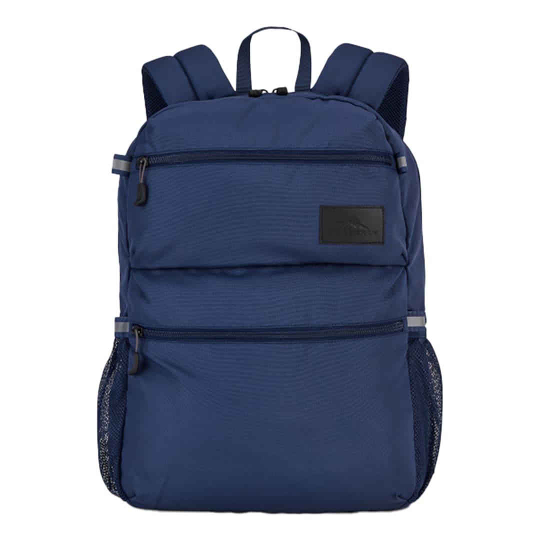 High sierra recycled inhabit 15 laptop backpack Navy Blue miniatura 10