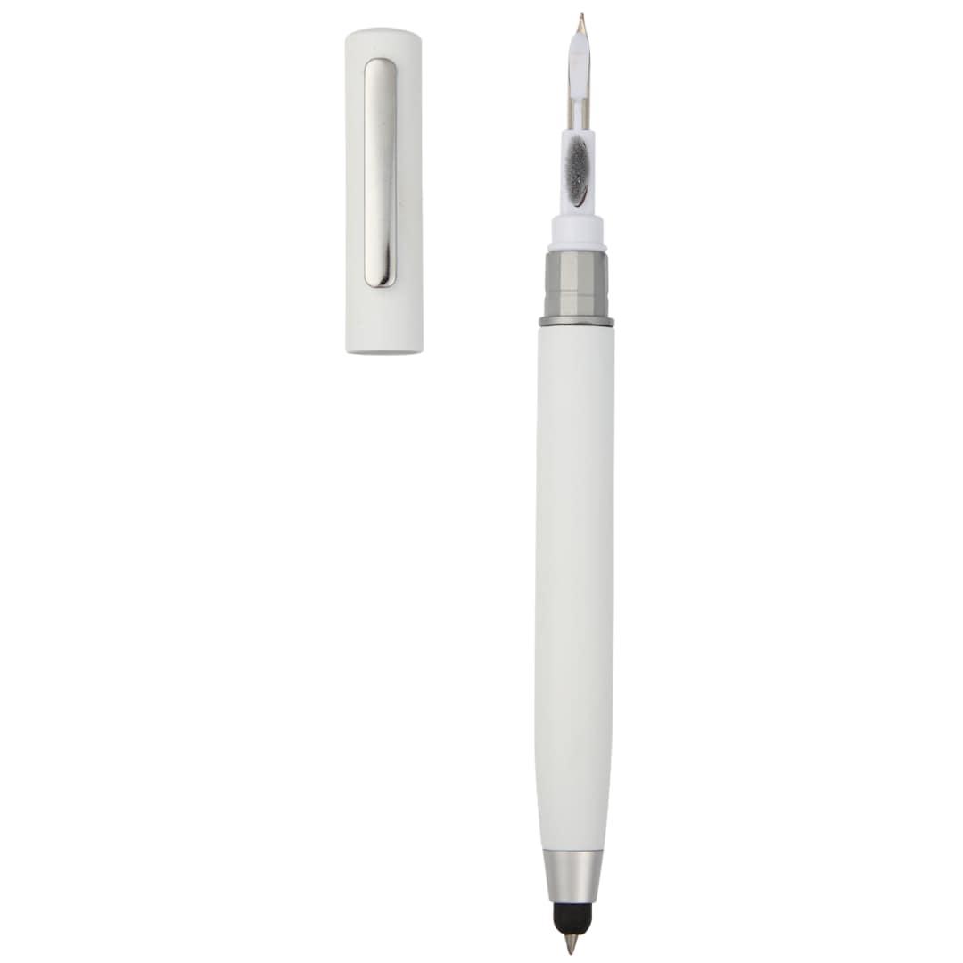 3-In-1 tech cleaning stylus gel pen Black miniatura 14