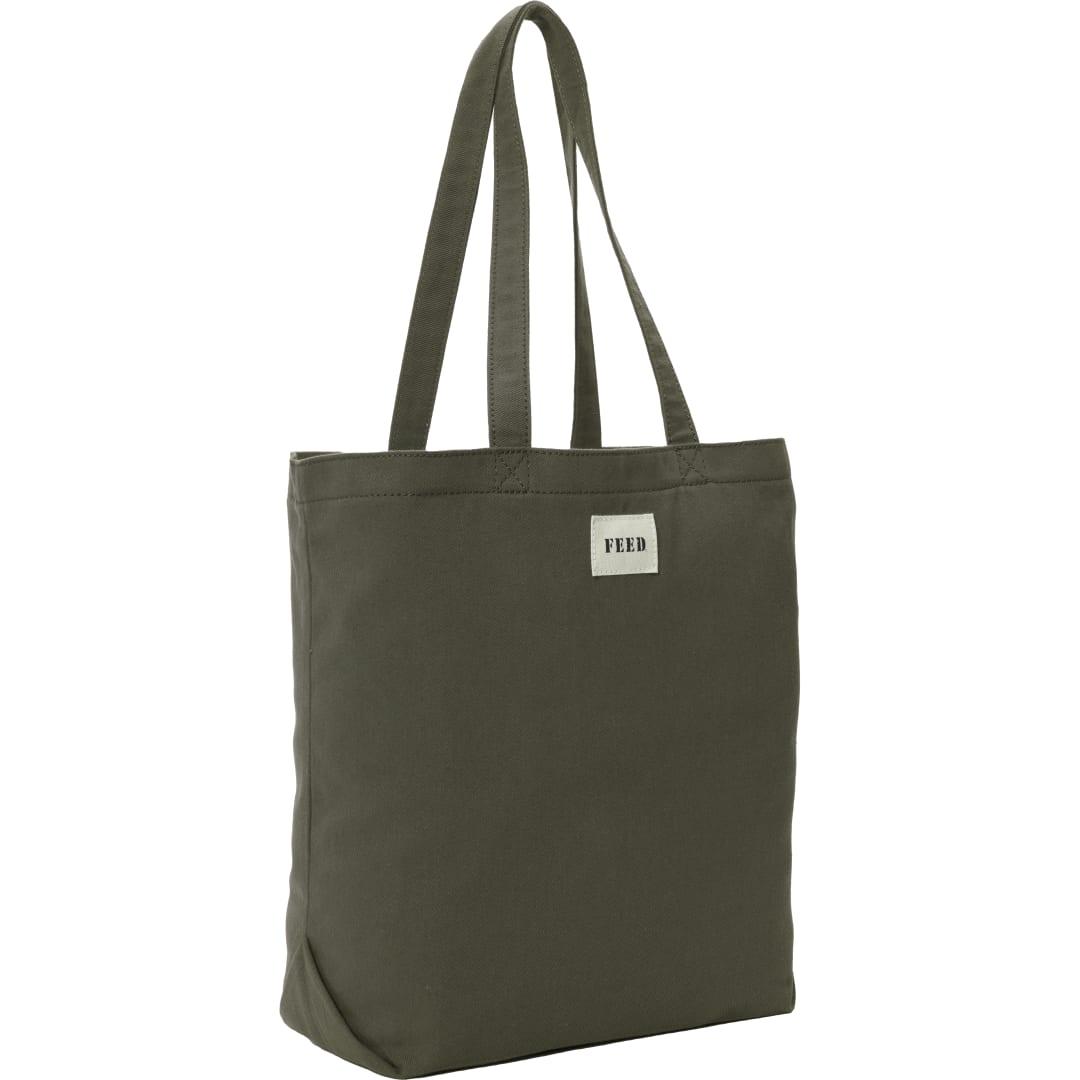 Feed organic cotton shopper tote Natural miniatura 12