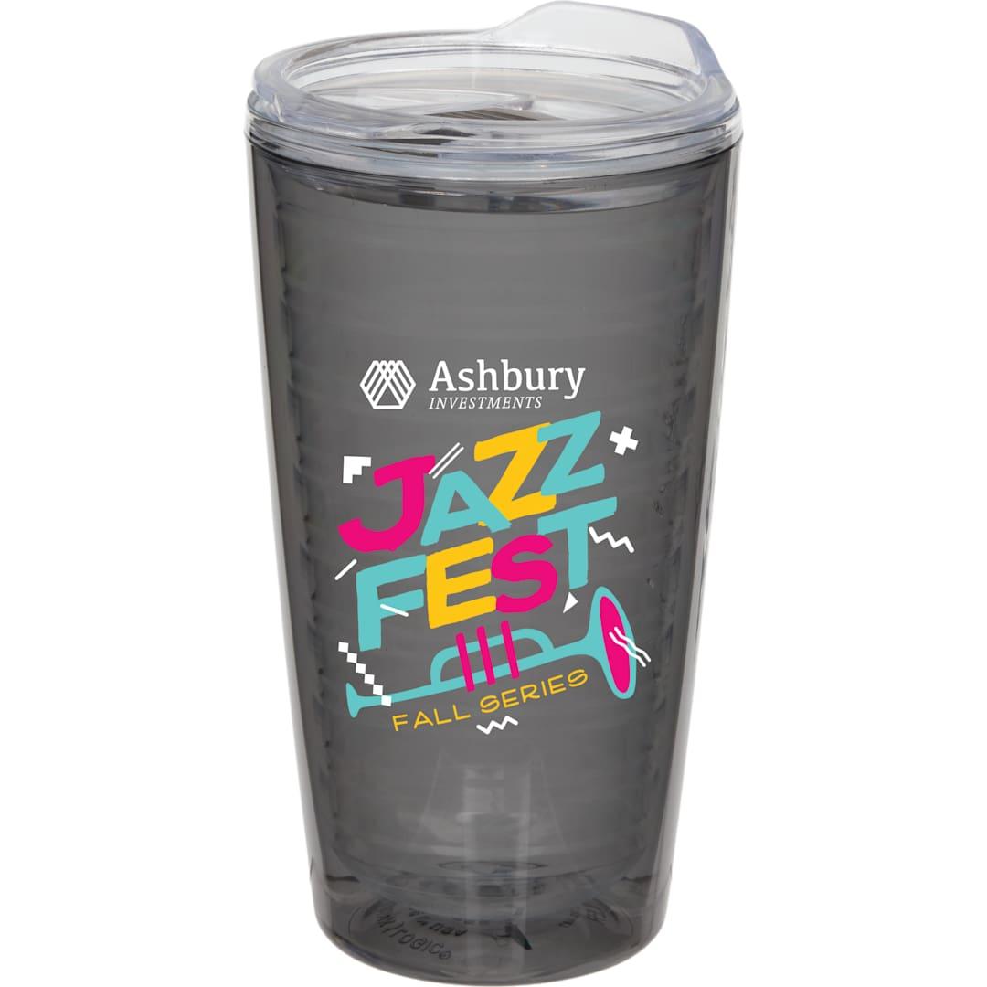 Lakeside double wall tumbler 16 oz Blue miniatura 9