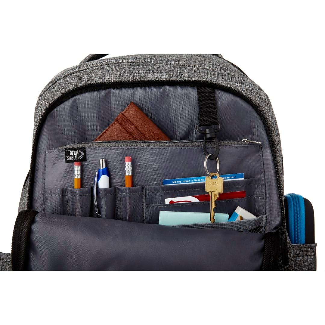 Vault rfid security 15 computer backpack Black miniatura 12