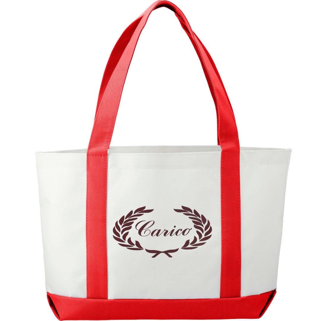 Large canvas tote bag White miniatura 56