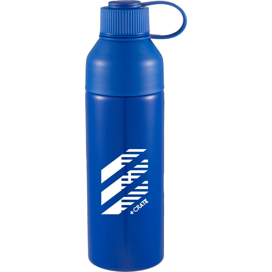 Duo 26oz recycled aluminum bottle Blue miniatura 7