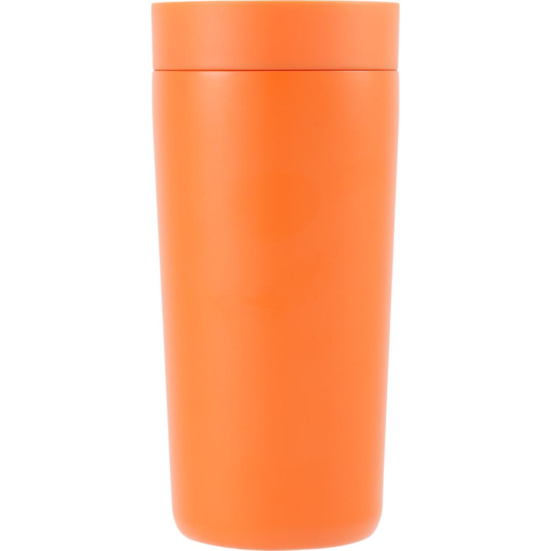 Maddie recycled ss vacuum tumbler w/ 360 lid 16oz Black miniatura 19