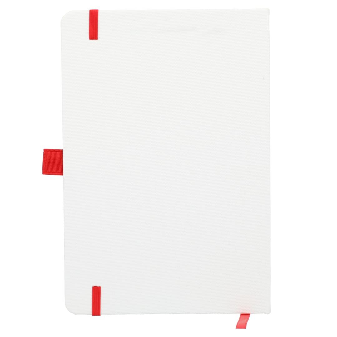 Fsc® recycled 5.5 x 8.5 bamboo fiber bound noteboo Black miniatura 10
