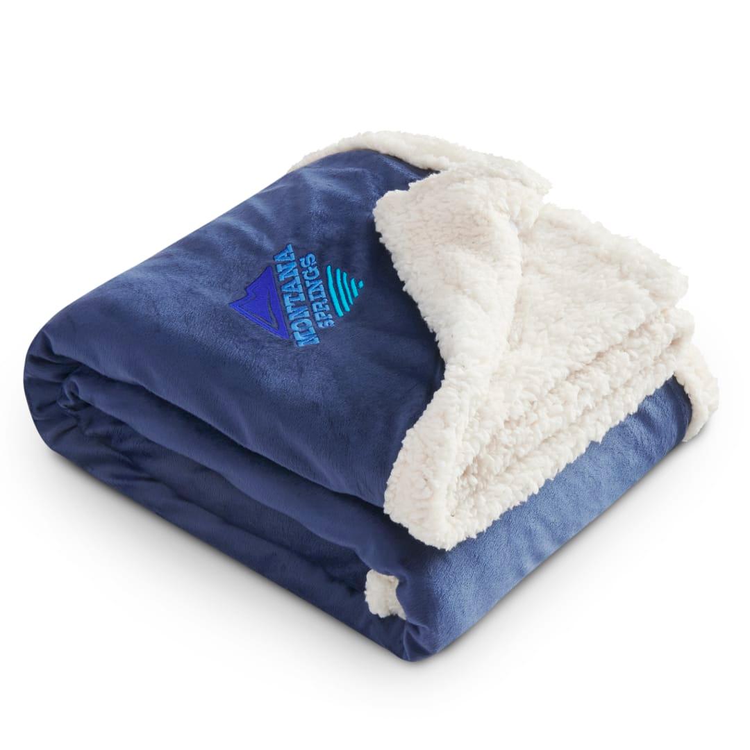 Field & co.® sherpa blanket Navy Blue miniatura 36