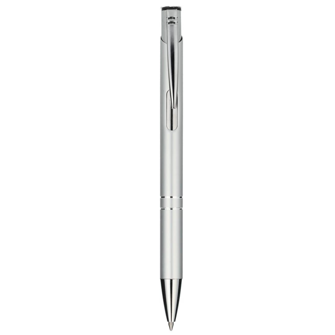 Recycled aluminum richmont gel ballpoint Black miniatura 12