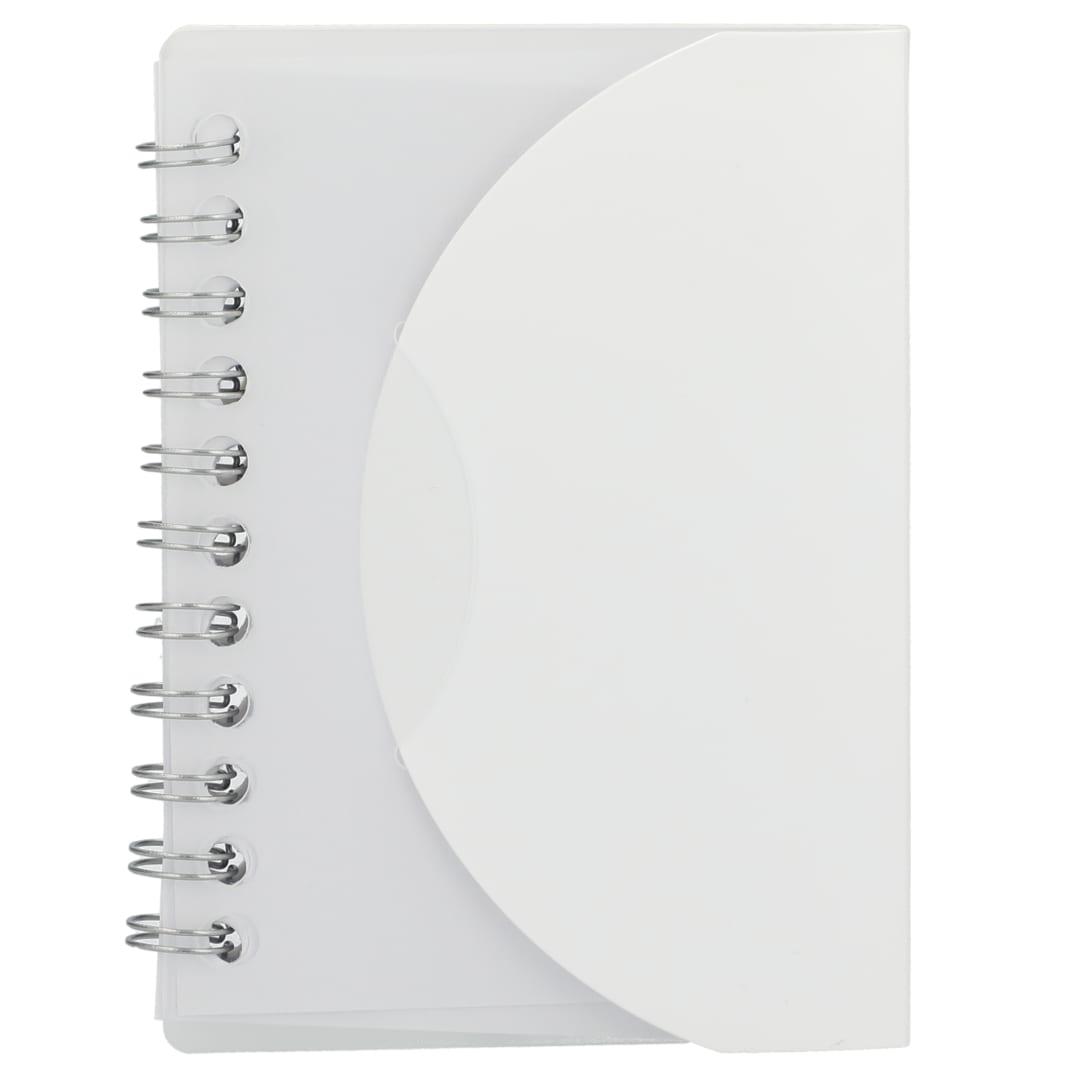 Fsc® recycled 3.4 x 4.5 post spiral notebook Blue miniatura 11
