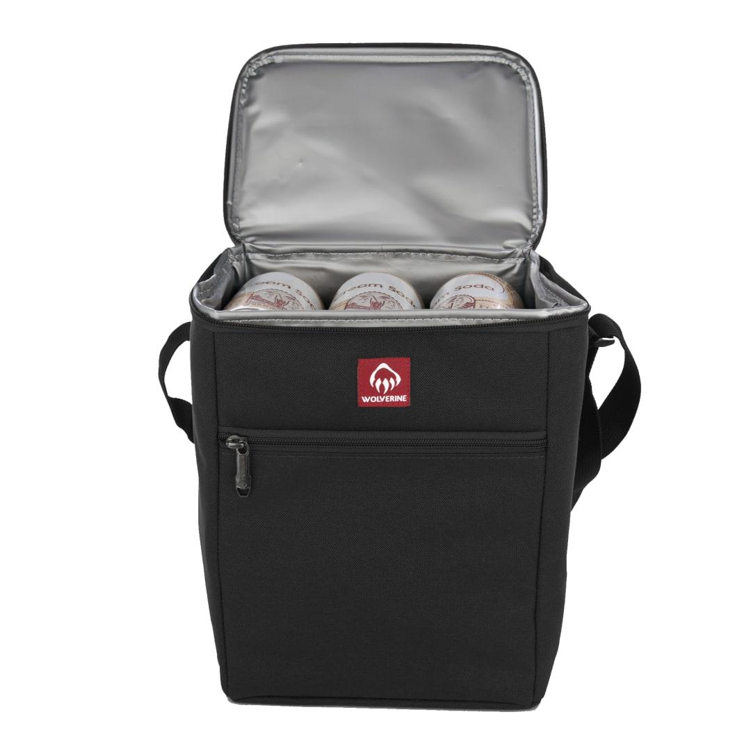 Wolverine vertical 12 can cooler Black miniatura 7