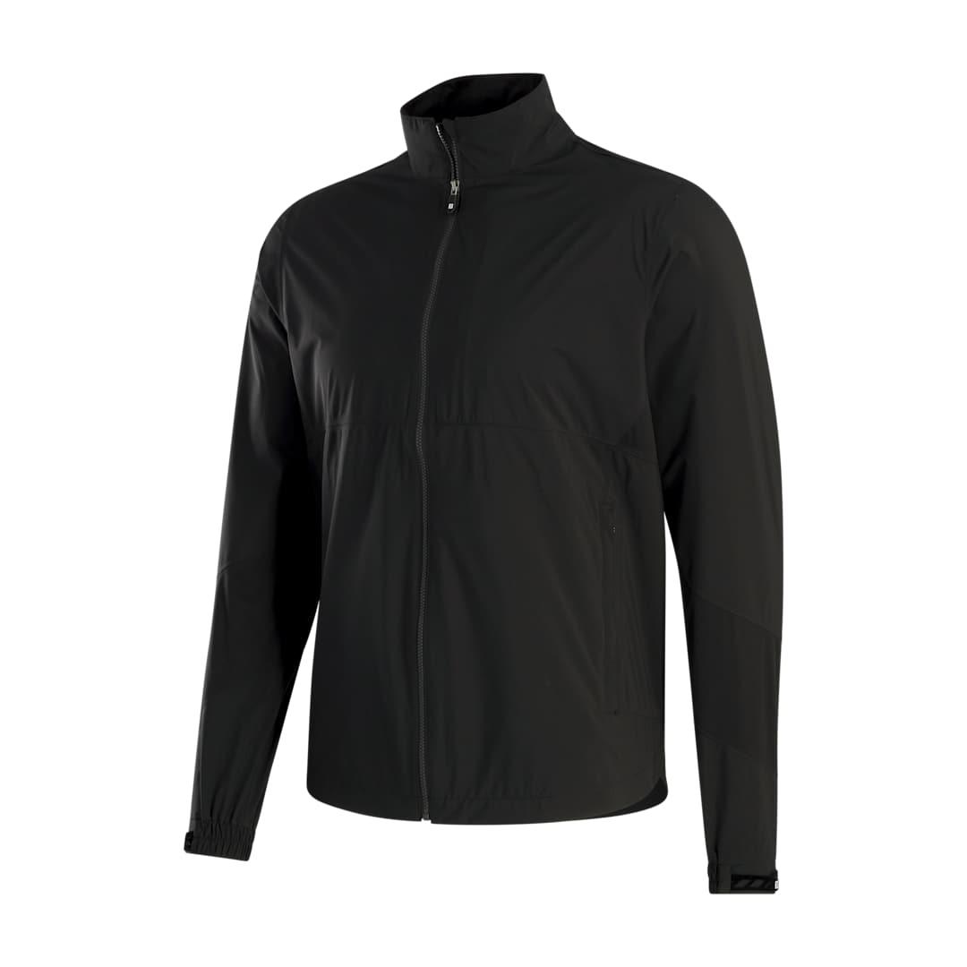 Footjoy® hydrolite x rain jacket Black front