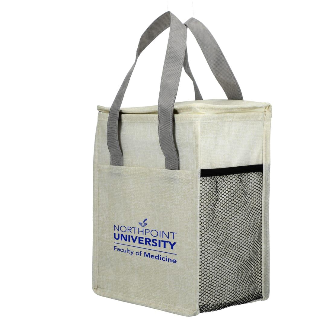 Ares recycled non-woven 12 can cooler Black miniatura 15