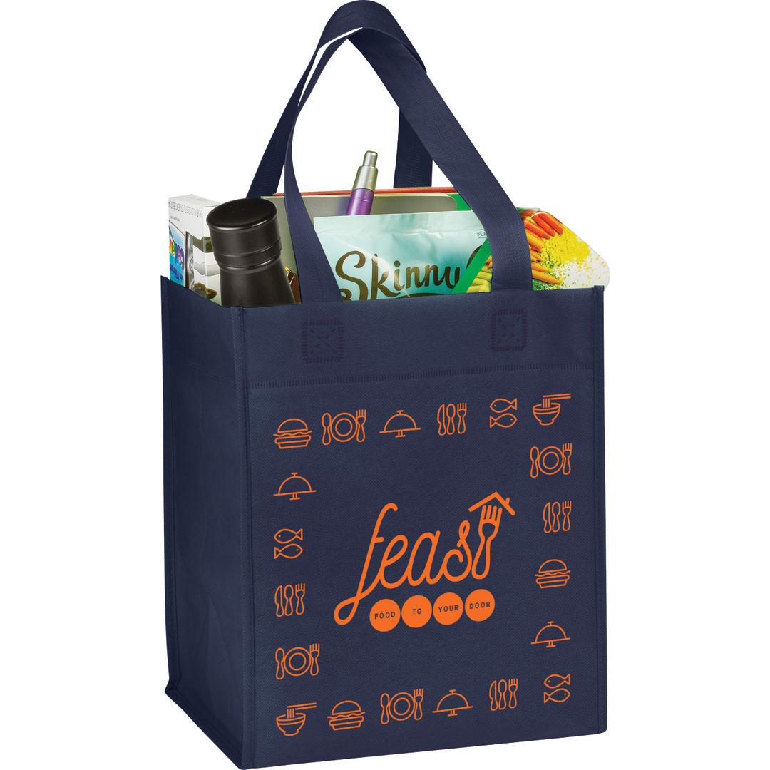 Basic grocery tote Black miniatura 13