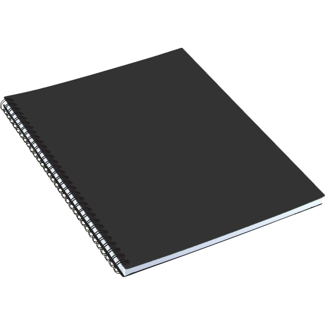 Fsc® mix 8.5 x 11 lg business spiral notebook Black miniatura 3
