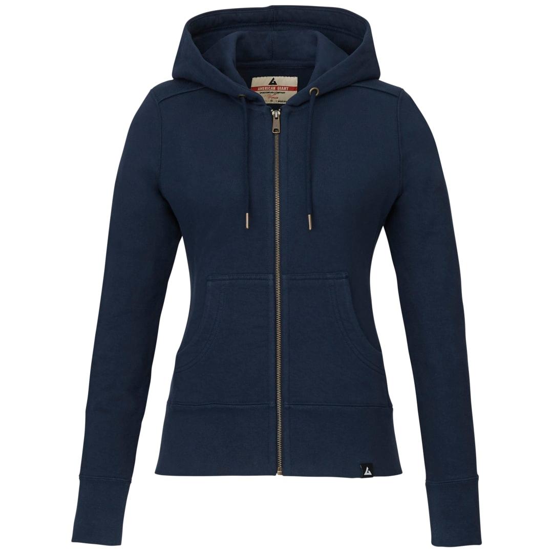 American giant classic full zip hoody - womens Grey miniatura 3
