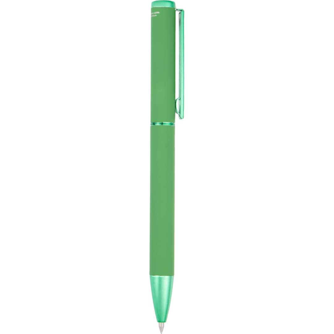 Harper soft touch recycled aluminum gel pen Black miniatura 5